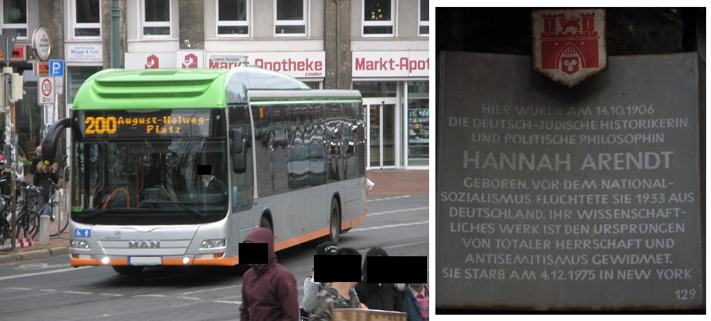 2015 MAN-Hybridbus vor Hanna-Arendt-Geburtshaus.jpg