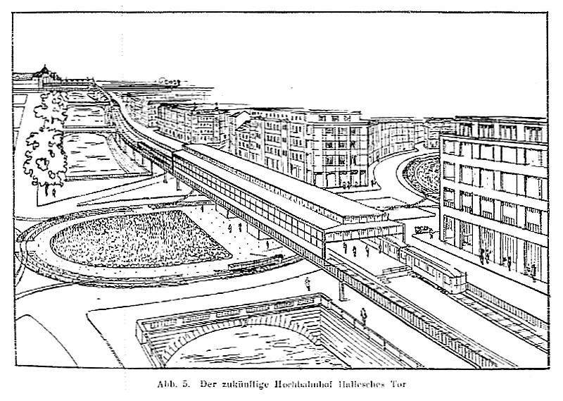 Hallesches Tor Hochbahnhof Projekt 1929.jpg