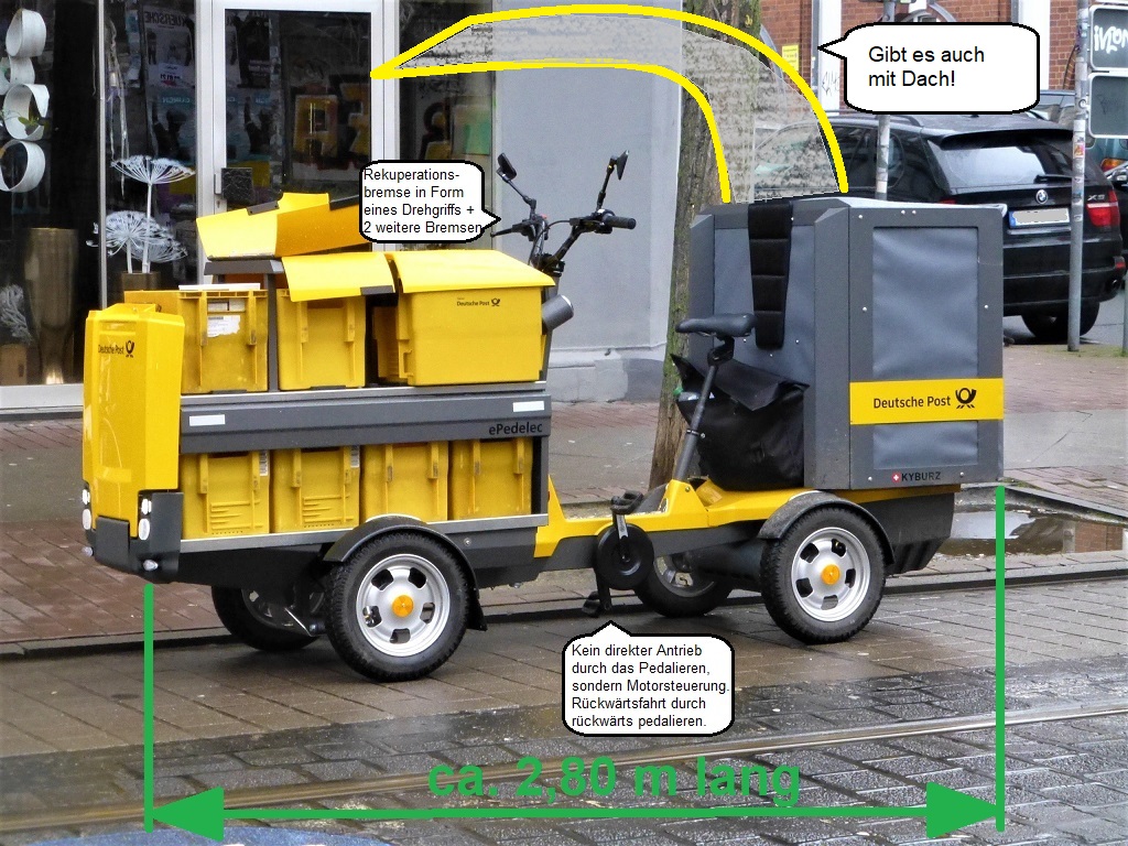 Lasten-Fahrrad Post mit vier kleinen Rdern 2 Limmerstrae Jan21 Mae Dach.jpg