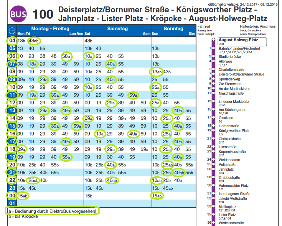 Solaris E-Bus Hannover Aushang-Fahrplan 2018.jpg