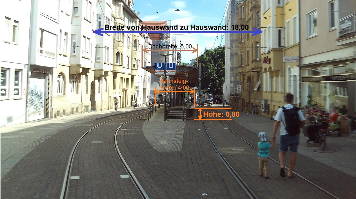 Stuttgart Stadtbahnhaltestelle H�lderlinplatz L 45m B 5mmit Ma�linien schmal.jpg
