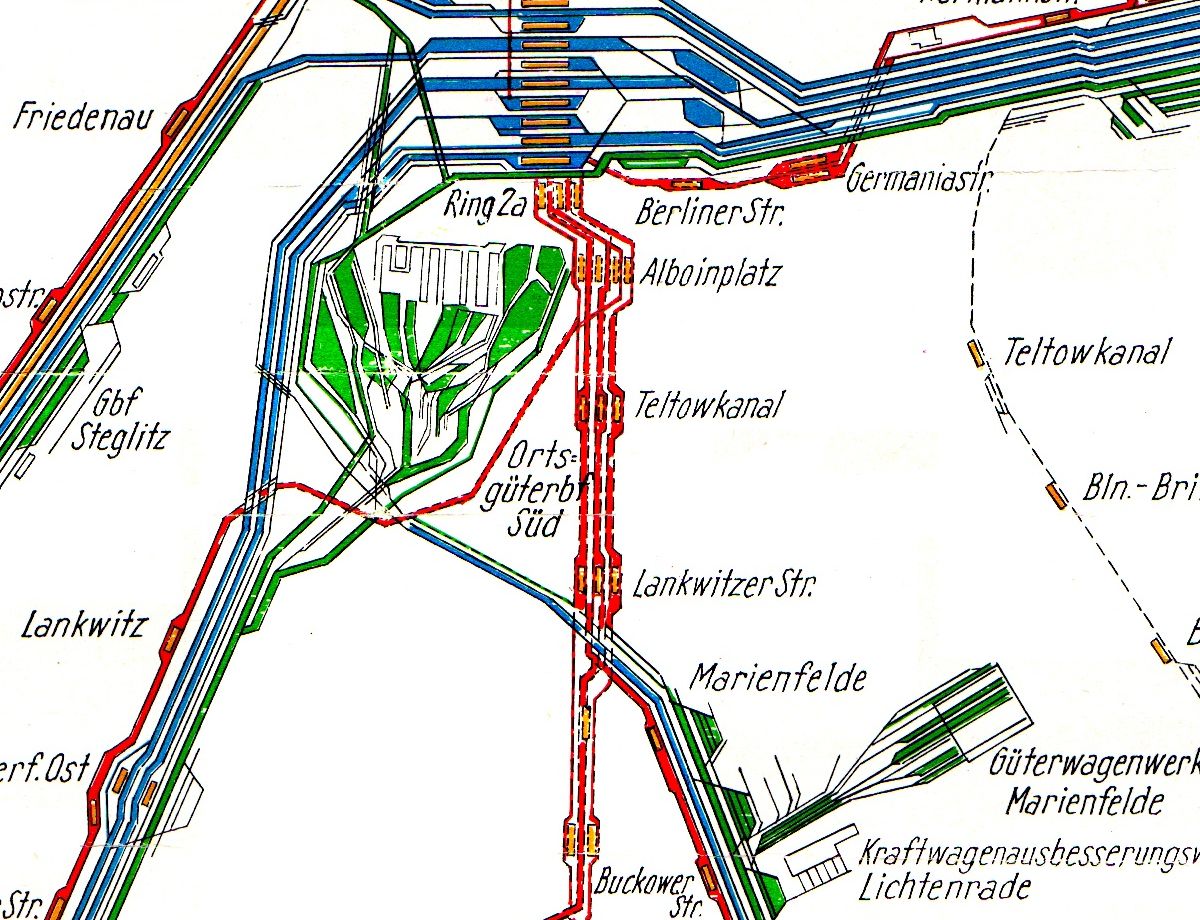 Bauarbeiten Dresdner Bahn